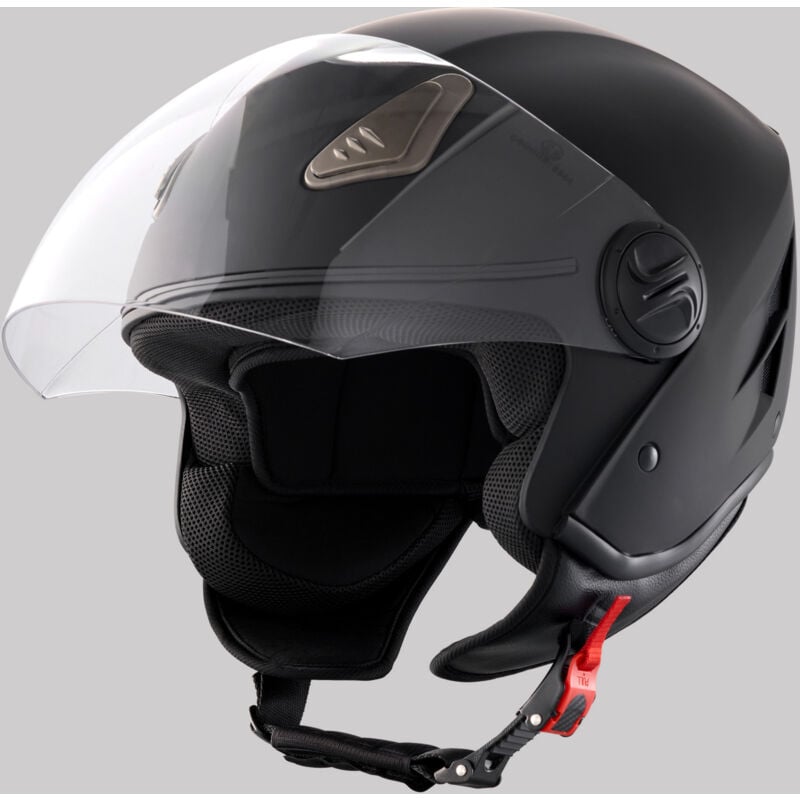 foto del prodotto mophorn casco da motociclista, 3 4 face, smart abs e casco ad alta densit con bluetooth e lenti intercambiabili, omologato dot, comodo per giovani
