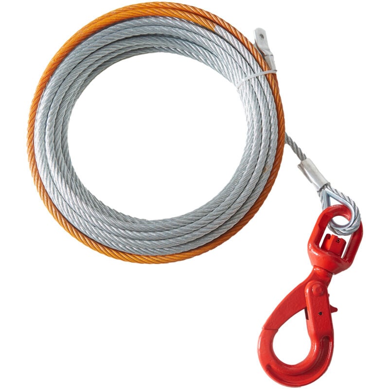 foto del prodotto mophorn cavo per verricello in acciaio zincato, 3 8 pollici x 15,2 m, resistenza alla rottura di 15.200 libbre, cavo metallico per impieghi gravosi