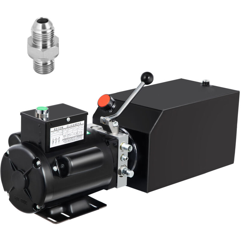 foto del prodotto mophorn centralina idraulica da 14 quarti, pompa di sollevamento per auto da 2950 psi, pacco idraulico per rimorchio ribaltabile, 230 v 60 hz 1 ph,