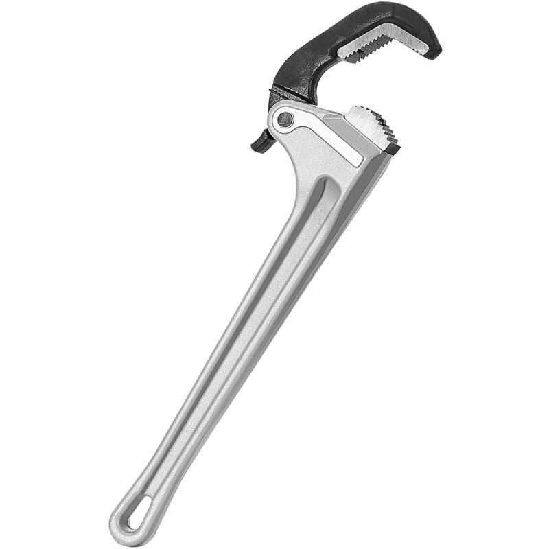 foto del prodotto mophorn chiave per tubi in alluminio da 18, regolazione automatica delle ganasce, impugnatura ergonomica, utensile idraulico regolabile, leggero e