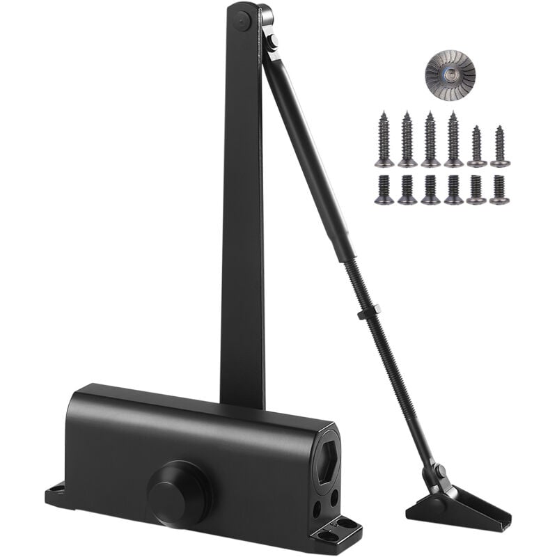 foto del prodotto mophorn chiudiporta automatico 85 kg, respingente idraulico regolabile per uso commerciale e residenziale, alluminio pressofuso resistente,