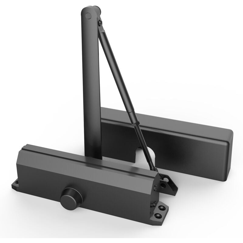 foto del prodotto mophorn chiudiporta automatico, ammortizzatore idraulico regolabile per porte da 120 kg, alluminio pressofuso resistente, facile da installare,