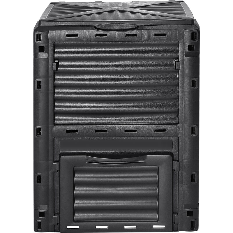 foto del prodotto mophorn compostiere da giardino 300 l ca. contenitore per compost da esterni, bidone per compost materiale senza bpa compostiere per la raccolta
