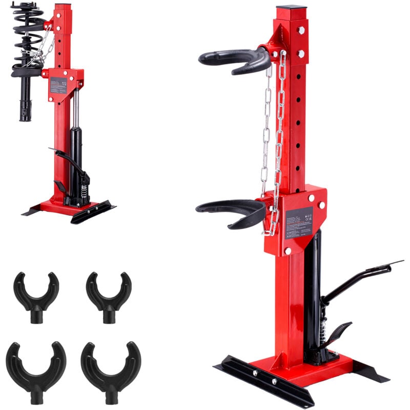 foto del prodotto mophorn compressore idraulico per molle a puntone da 4,5 tonnellate, strumento automatico per molle elicoidali, capacita di 9920 libbre, forza di