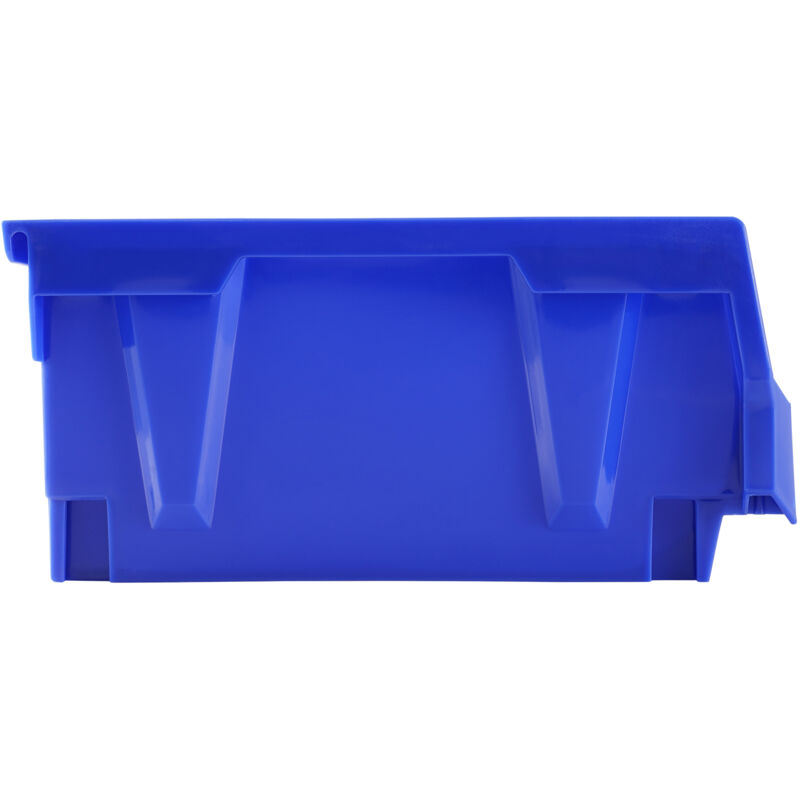 foto del prodotto mophorn contenitori di stoccaggio in plastica da 12 pezzi, contenitori organizer impilabili sospesi da 11 x 5 x 5 , resistenti per armadio,