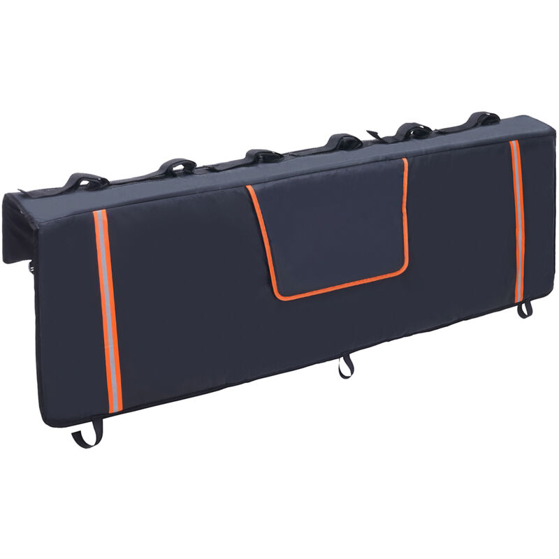 foto del prodotto mophorn copertura protezione portellone camion 157x93cm cuscino portellone in pvc spugna copertura protettiva per portellone camion 6 cinghie di