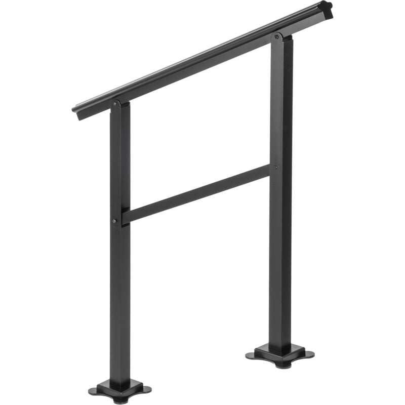 foto del prodotto mophorn corrimano per esterni 165lbs carico corrimano per scale in alluminio 36 x 35 ringhiera per scale esterne gamma transitoria da 0 a 50 