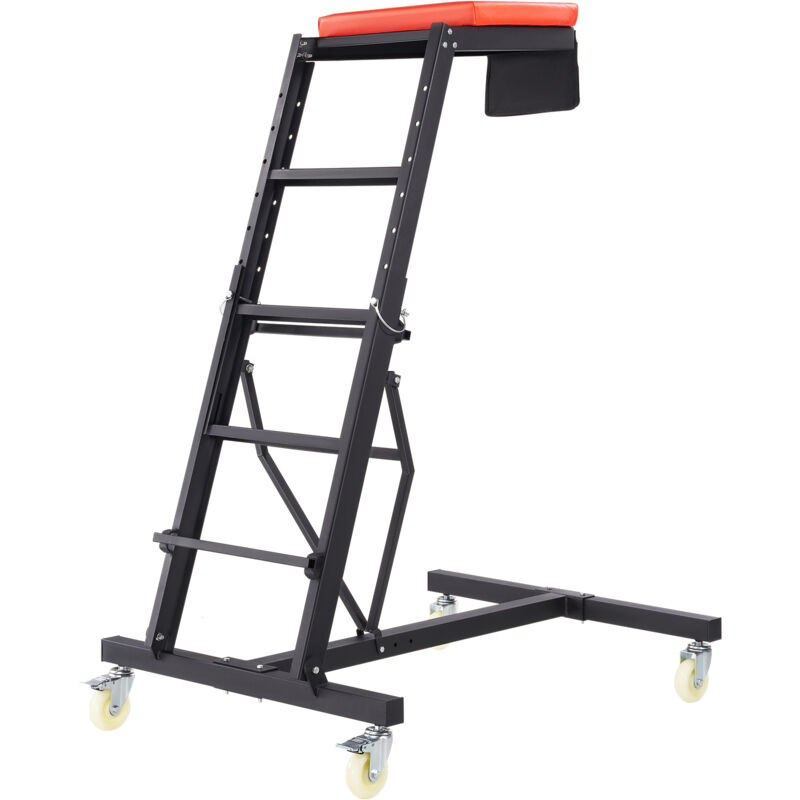 foto del prodotto mophorn creeper automobilistico, altezza regolabile da 49,6 a 75,6, capacit 400 libbre, design pieghevole per impieghi gravosi con 4 ruote