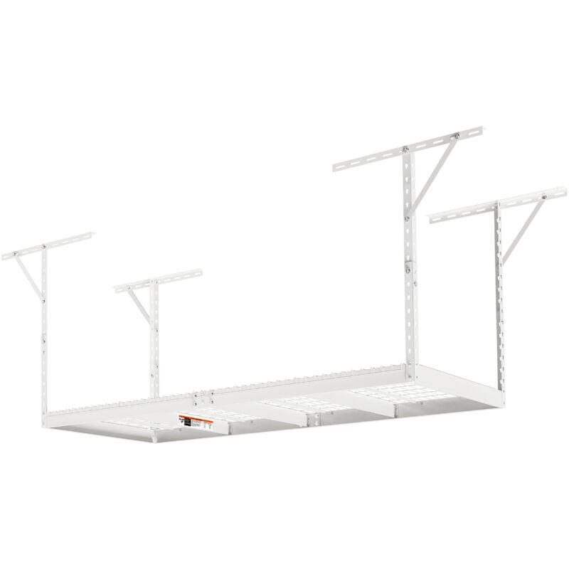 foto del prodotto mophorn cremagliera di stoccaggio per garage sopraelevato, cremagliera di stoccaggio per soffitto da garage da 36x96 in, in acciaio laminato a