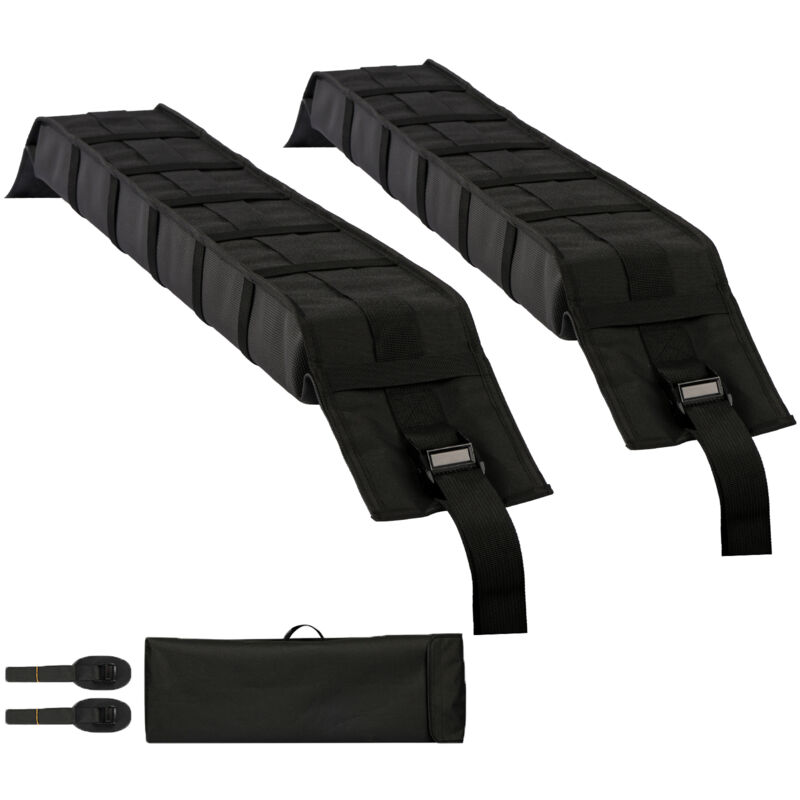 foto del prodotto mophorn cuscinetti morbidi per portapacchi, 33 pollici universal car roof rack pad, capacit di carico di 176 libbre per bagagli, kayak, canoa,