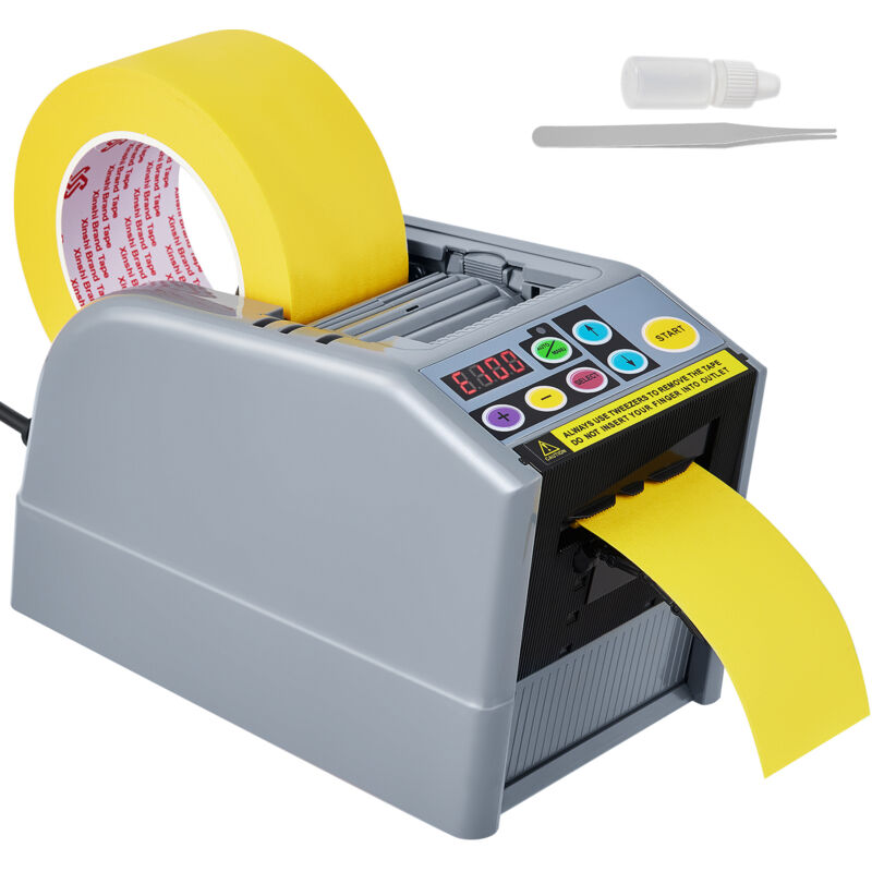 foto del prodotto mophorn dispenser automatico di nastro taglianastro elettrico 25w taglianastro larghezza nastro 6 60mm lunghezza nastro 5 999mm per industrie,