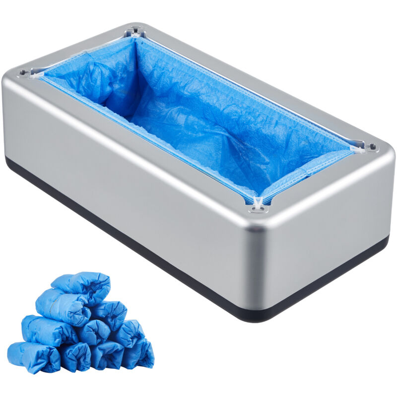 foto del prodotto mophorn distributore automatico di copriscarpe, compatibile con taglie fino a us 11, macchina per applicazione di copriscarpe con 100 coperture