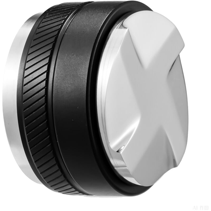 foto del prodotto mophorn distributore di caff da 53 mm, distributore di caff espresso regolabile 2 in 1 con base a ventaglio. realizzato in acciaio inossidabile