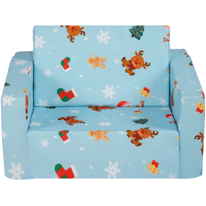 foto del prodotto mophorn divano per bambini , comode sedie 2 in 1 per bambini piccoli, divano letto pieghevole, divano trasformabile in chaise longue, mobili per