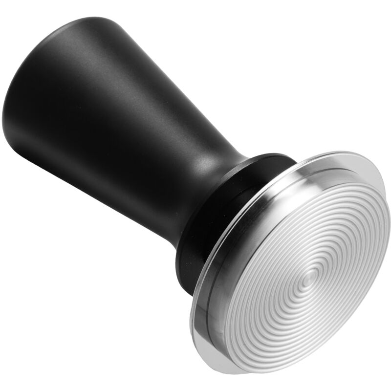 foto del prodotto mophorn espresso tamper 58mm, tamper per caff a molla, 30 libbre tamper per espresso, tamper in acciaio inossidabile con impugnatura antiscivolo