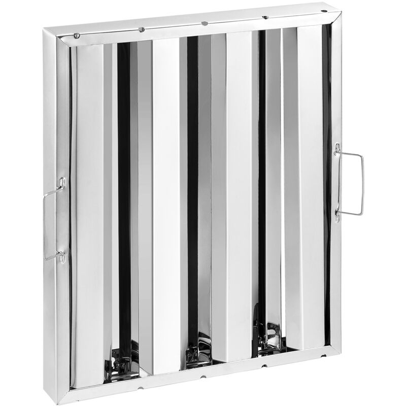 foto del prodotto mophorn filtro per cappa commerciale 15,5 w x 19,5 h pollici, 6 pezzi, filtro deflettore in acciaio inossidabile per grasso, ideale per cappe di