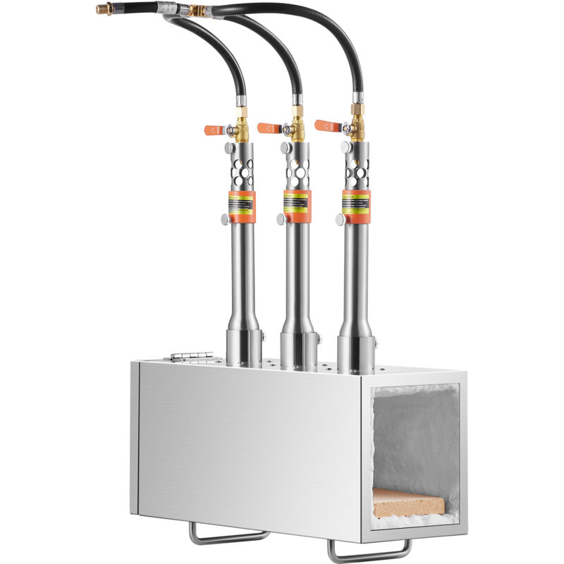 foto del prodotto mophorn forgia a gas propano bruciatore quadrato per coltelli metalli attrezzature per forgiatura, forgia a gas propano in acciaio inox 3