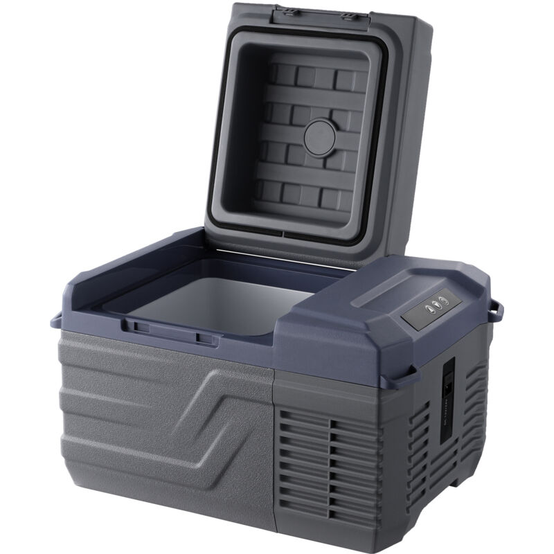 foto del prodotto mophorn frigorifero per auto, frigorifero portatile da 12 volt, congelatore a zona singola da 12 l, 4 68 regolabile, 12 24 v cc e 100 240 v ca,