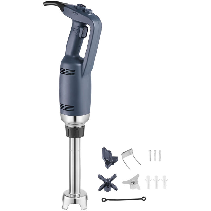 foto del prodotto mophorn frullatore immersione, frullatore manuale per carichi pesanti 350 w, miscelatore portatile a velocita variabile continuo da 254 mm, lama in