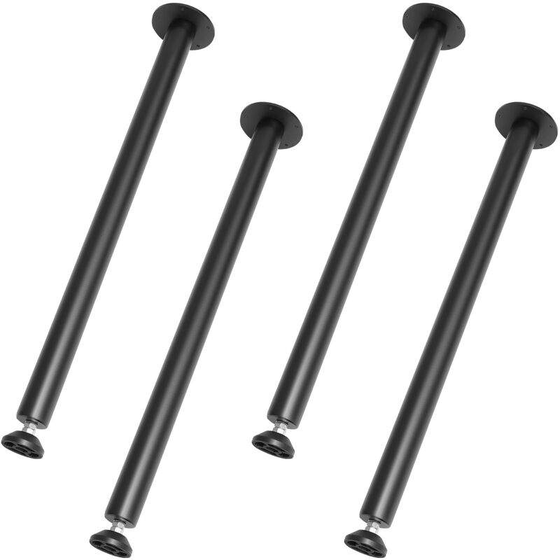 foto del prodotto mophorn gambe per scrivania regolabili 762mm,set di 4 in acciaio rinforzato per impieghi gravosi per mobili fai da te,capacit di carico di 544,3