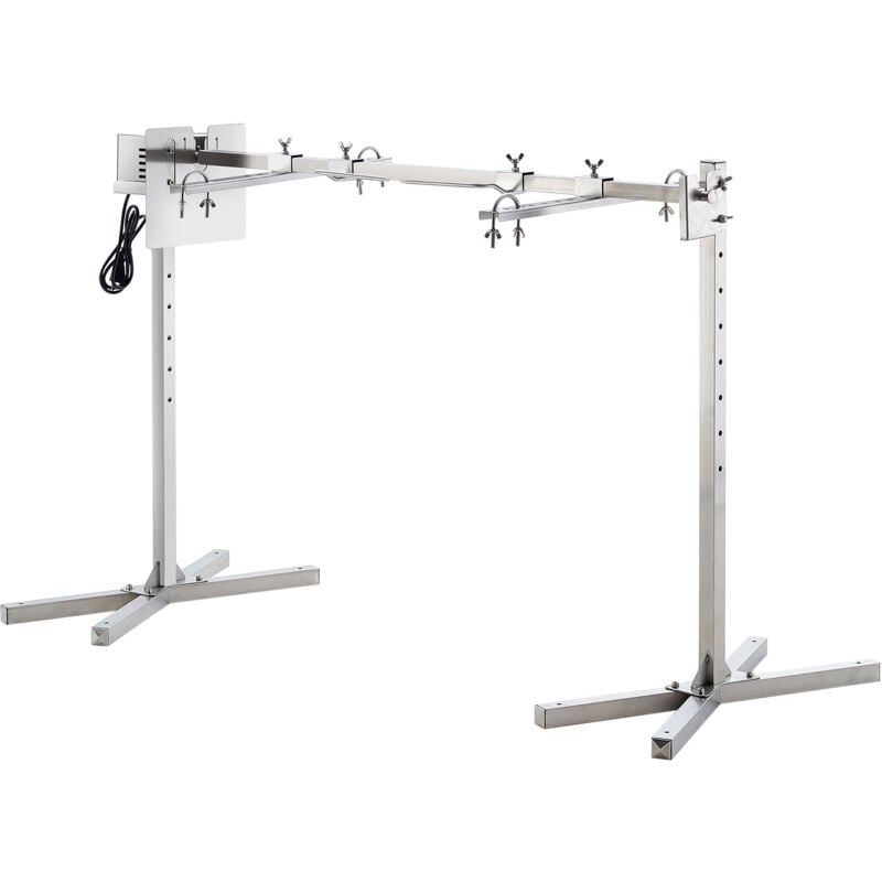 foto del prodotto mophorn griglia per agnello, griglia per maialino, griglia per arrosto, griglia per barbecue carico max. 41 kg per maiale, agnello, motore elettrico