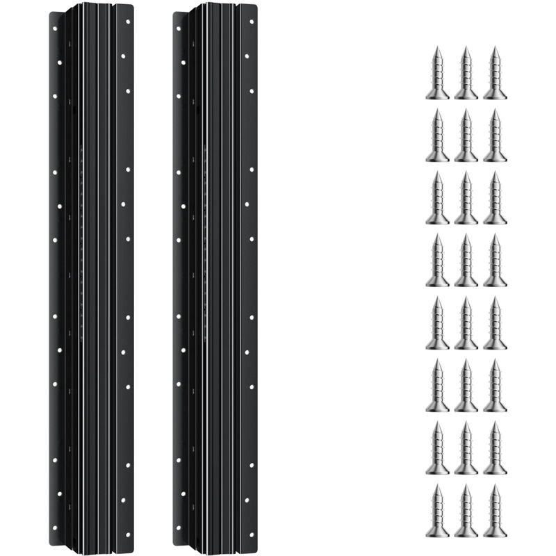 foto del prodotto mophorn guide per cassetti sottotop, guide per mobili sottoscala con cuscinetti a sfera a estensione completa, capacit 117 kg, guide resistenti,