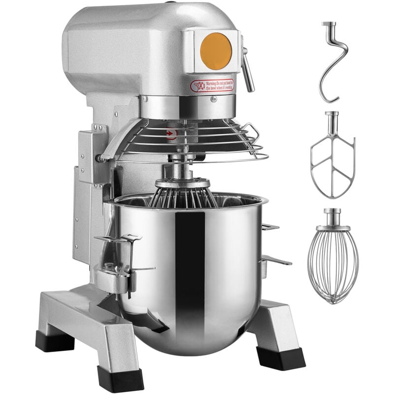 foto del prodotto mophorn impastatrice per alimenti commerciale 18,7 l 3 velocita regolabili, impastatrice per impasto da 1100 w con ciotola in acciaio inox e