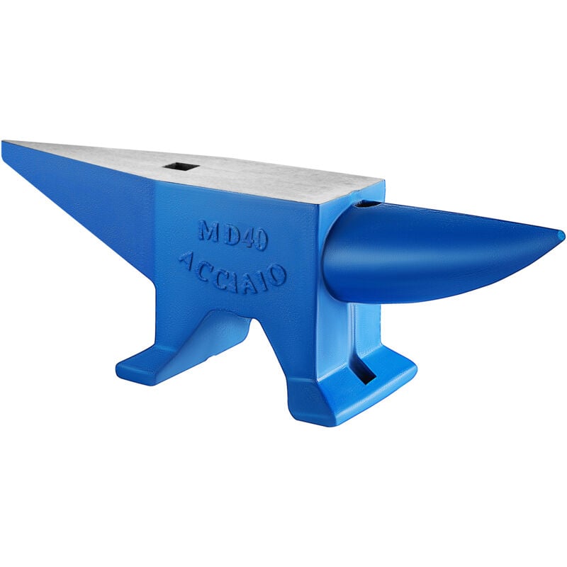foto del prodotto mophorn incudine corno pro 88,2 libbre 40 kg acciaio, lunghezza 600 mm, incudine portatile in ghisa robusta per fabbro, stabile banco da lavoro