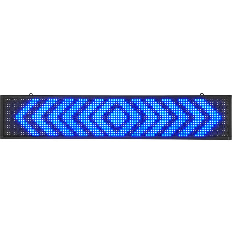 foto del prodotto mophorn insegna luminosa a led programmabile, cartellone pubblicitario a scorrimento a colori p10 rgb, testo personalizzato, controllo wifi usb,