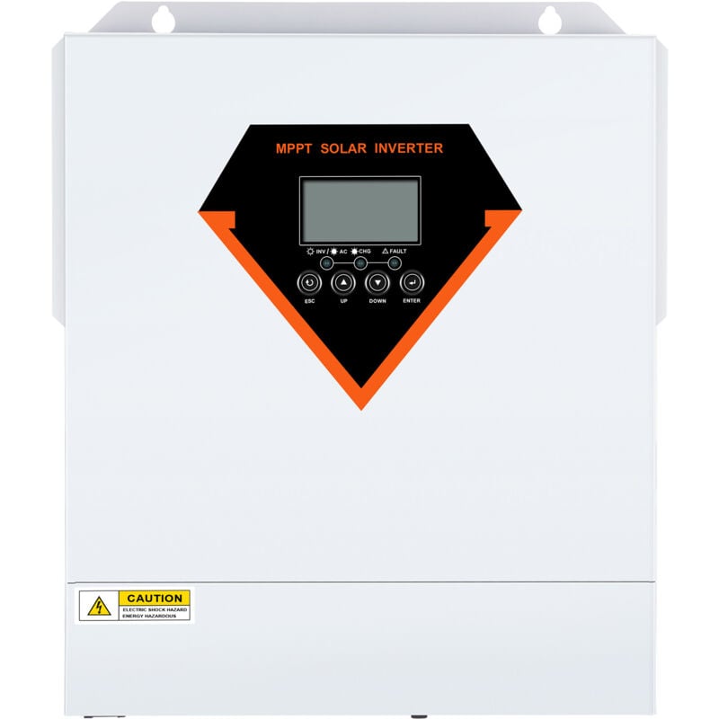foto del prodotto mophorn invertitore solare ibrido da 3500 w, onda sinusoidale pura, caricabatterie fuori rete, 230 v ca, tutto in uno, con regolatore mppt da 60 a,