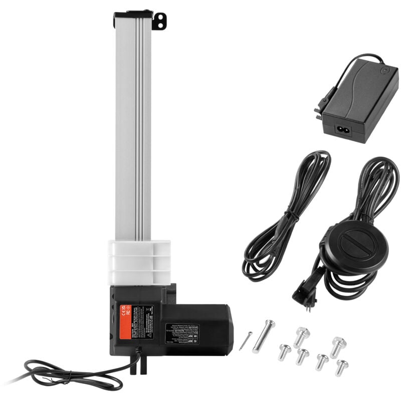 foto del prodotto mophorn kit attuatore lineare, attuatore di movimento lineare 13 pollici 0,55 s 24 v, 220 libbre 1000 n attuatore lineare tv tavolo divano,