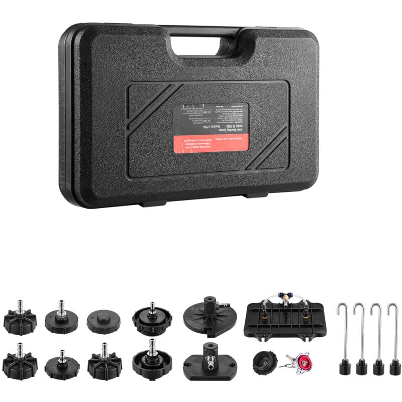 foto del prodotto mophorn kit di spurgo freno principale, 12 pezzi, set di adattatori per spurgo freni professionale con maniglia, durevole per il riempimento del