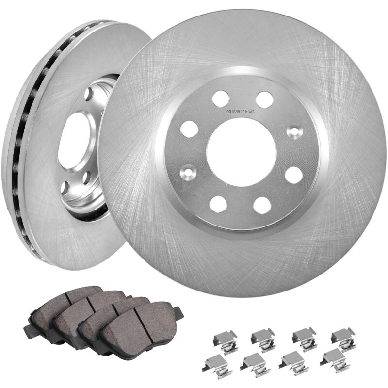 foto del prodotto mophorn kit freno anteriore 257,2 mm dischi freno per vauxhall adam m13 , corsa d s07 , corsa d box hatchback s07 , kit di ricambio pastiglie freno