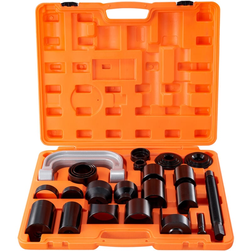 foto del prodotto mophorn kit pressa per giunti sferici, set di utensili da 23 pezzi, strumenti di rimozione e installazione c press per auto 2wd 4wd, kit di