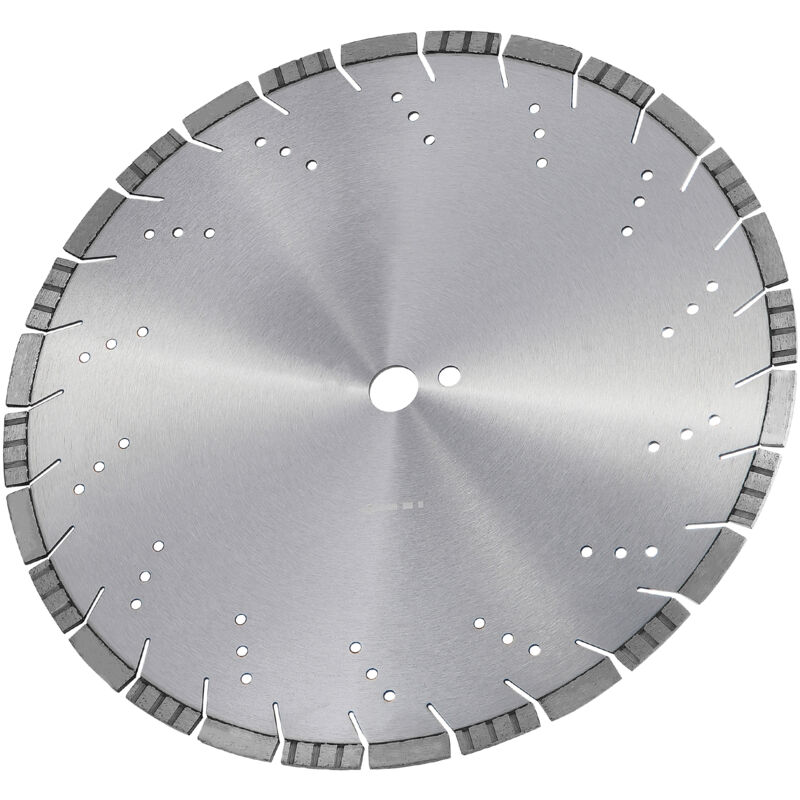 foto del prodotto mophorn lama per troncatrice diamantata per cemento da 40 cm per lavori a secco o a umido, lama per troncatrice a segmenti diamantati da 12 mm con