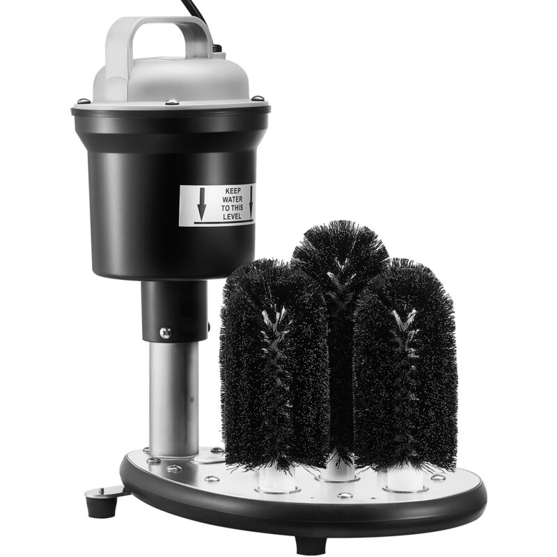 foto del prodotto mophorn lavabicchieri elettrica commerciale, macchina per la pulizia a 5 spazzole, 1200 tazze ora, per bicchieri da vino, boccali da birra, tazze,