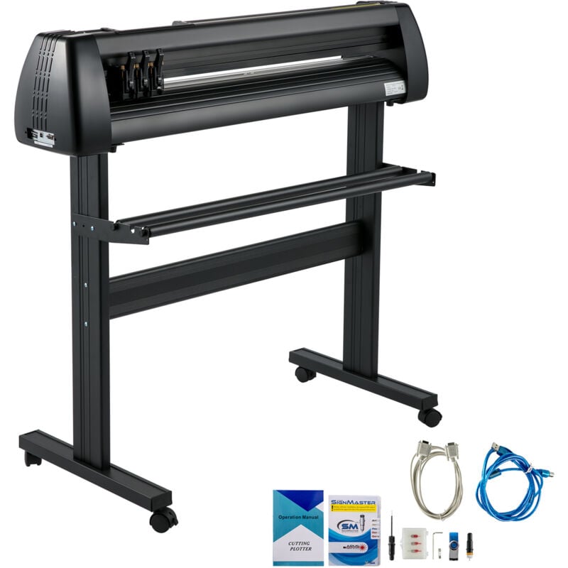 foto del prodotto mophorn macchina da taglio per vinile da 28 , plotter per alimentazione carta, forza e velocit regolabili, display lcd, kit per la realizzazione