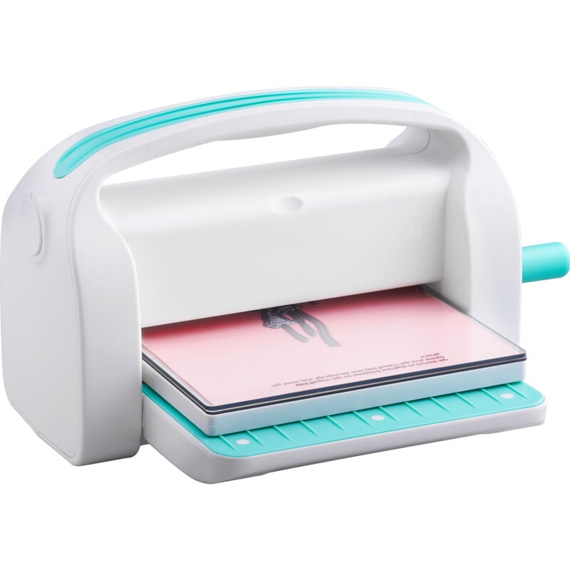 foto del prodotto mophorn macchina per fustellatura e goffratura manuale, kit portatile da 9 pollici per scrapbooking, arti e mestieri, creazione di biglietti e