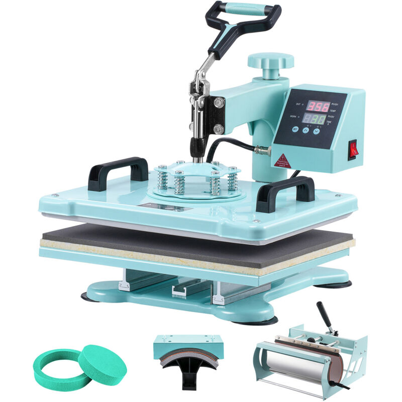 foto del prodotto mophorn macchina per trasferimento termico 300 x 380 mm macchina per pressatura a caldo con pressa a tamburo 0,85 kg pressatura per magliette