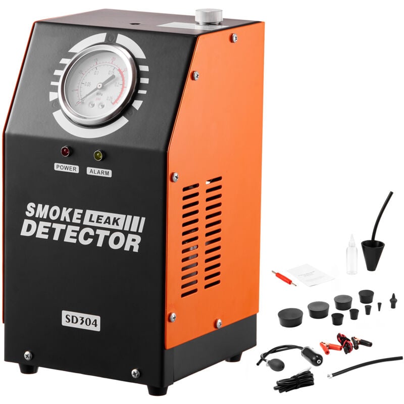 foto del prodotto mophorn macchina rilevatore perdite del fumo per auto, rilevatore di perdite da auto 8 l min, modalita aria modalita fumo, rilevatore di perdite,