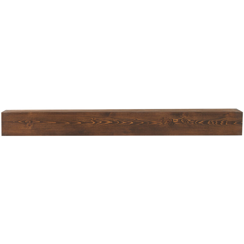 foto del prodotto mophorn mensola per caminetto galleggiante a parete 152cm, mensola per caminetto galleggiante in legno naturale, capacita di carico 50 libbre,
