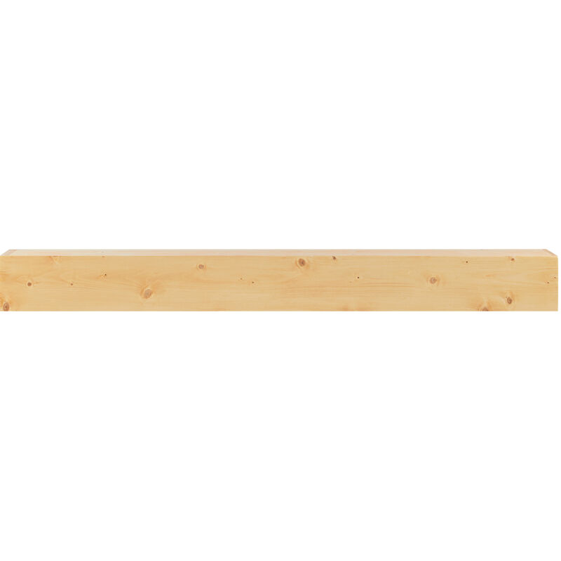 foto del prodotto mophorn mensola per camino galleggiante da parete, 152x20,3x15,24 cm, rivestimento per camino galleggiante in legno naturale, portata 22,7 kg,