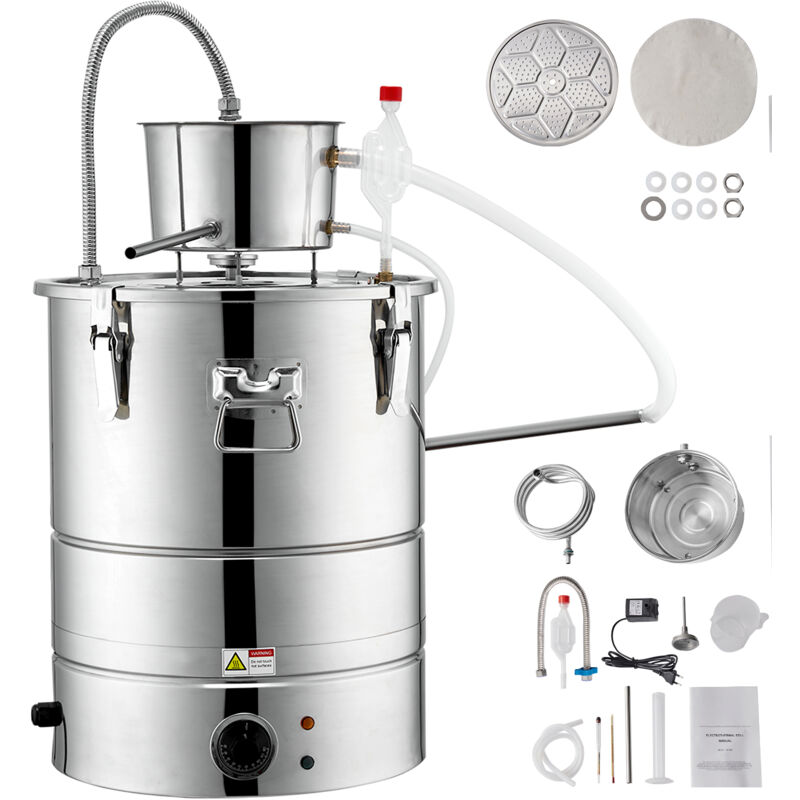foto del prodotto mophorn mophron distillatore di alcol da 13 galloni con fusto thumper e pompa d acqua qualit premium, distillazione efficiente per casa e