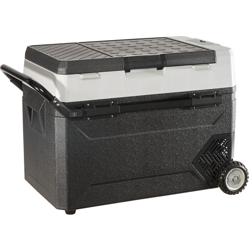 foto del prodotto mophorn morphron frigorifero portatile per auto 40qt dual zone, ideale per l uso sia in auto sia in casa, mantieni cibi e bevande freddi o