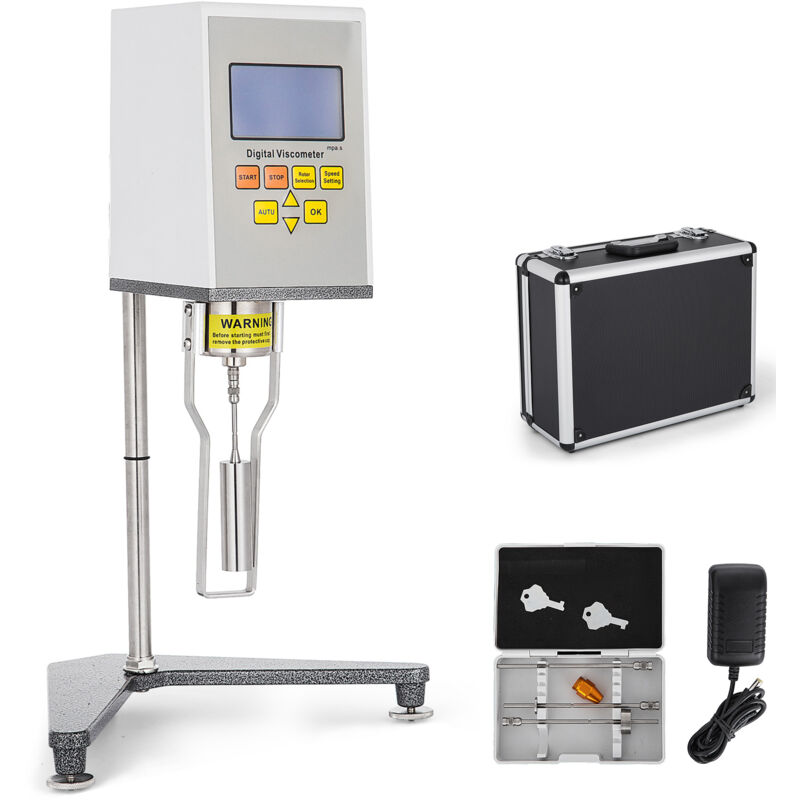 foto del prodotto mophorn ndj 9s viscometro rotativo digitale 1 100000 mpa.s misuratore di fluidi 2 di precisione newton tester di liquidi portatile