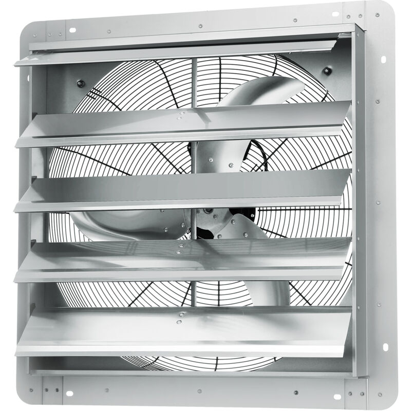 foto del prodotto mophorn otturatore da 610 mm ventilatore di scarico, 1400rpm 2892 cfm, motore ac in alluminio da parete, ventilazione e raffreddamento per serre,