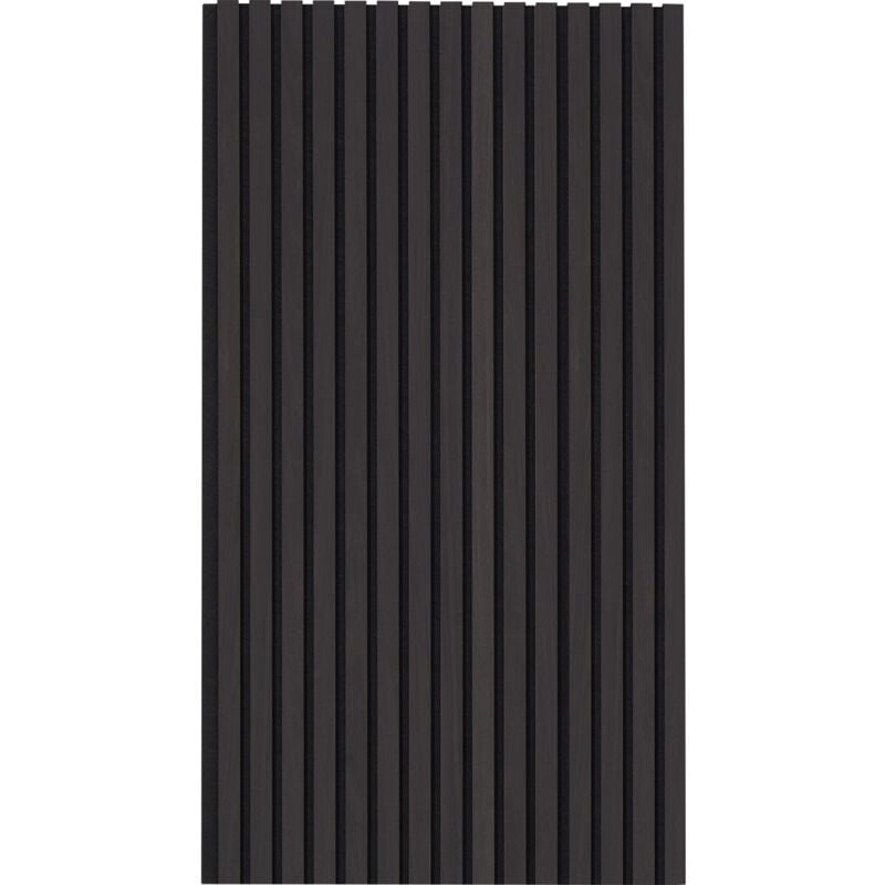 foto del prodotto mophorn pannelli acustici listello di legno, 23,6 x 47,2 pollici, mdf per arredamento moderno, riduzione del rumore, rovere nero