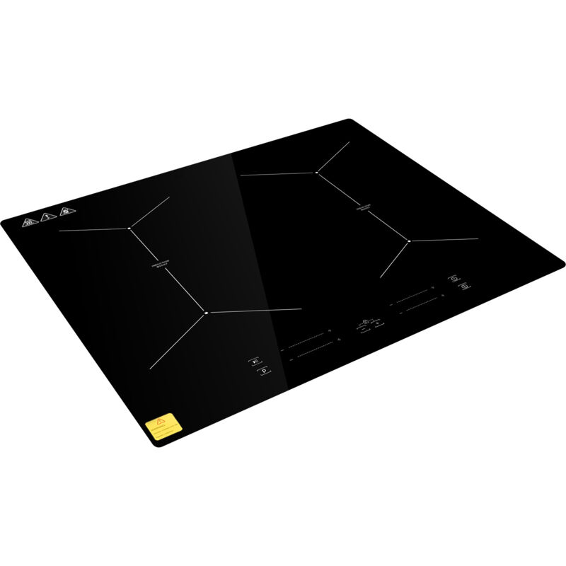 foto del prodotto mophorn piano cottura elettrico da 24 pollici, piano cottura in vetroceramica a 4 fuochi con controllo touch