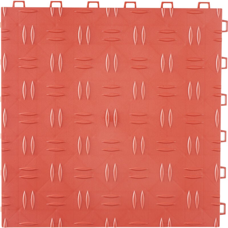 foto del prodotto mophorn piastrelle per pavimenti da garage ad incastro 12 x 12 x 0,53 , confezione da 50, antiscivolo, texture bifacciale, pavimentazione per