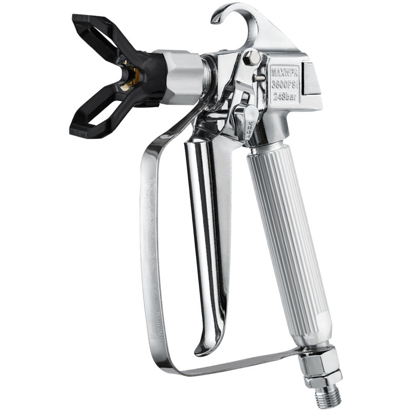 foto del prodotto mophorn pistola a spruzzo airless, kit ad alta pressione da 3600 psi con ugello 517, filtri e accessori per una verniciatura impeccabile